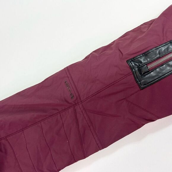 Spyder Ski Snow Pants Womens 4 Amour Purple Fini 564032 Insulated Pockets - Picture 11 of 16